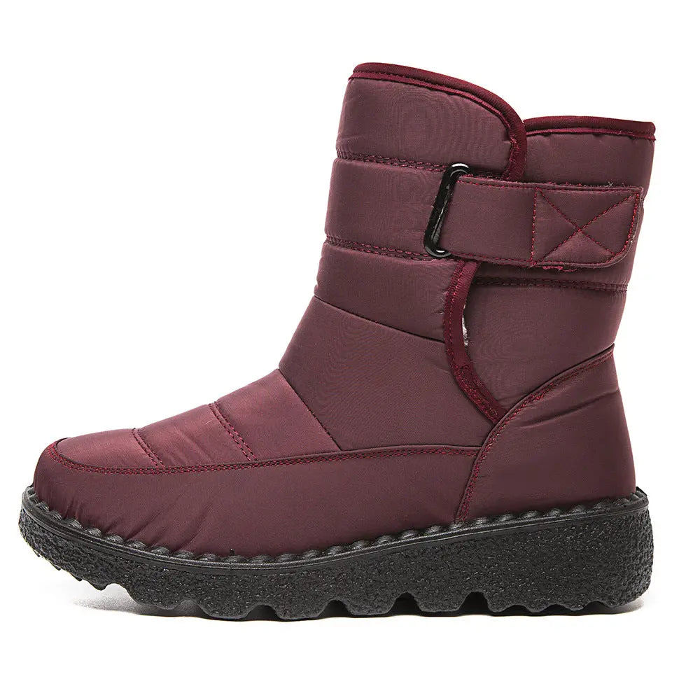 Women's Waterproof Winter Boots – Cozy Warmth & Non-Slip Comfort for Cold Days