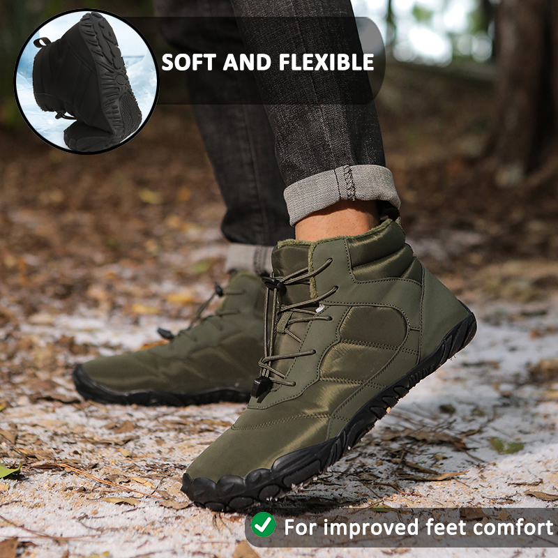 Waterproof winter hiking boots for men and women – comfortable and supportive design