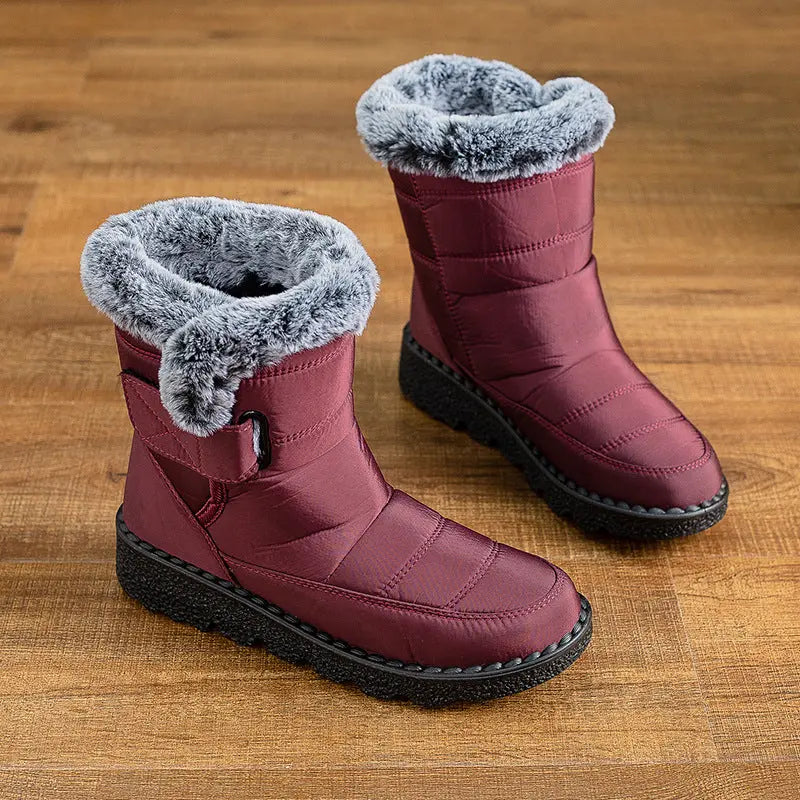 Women's Waterproof Winter Shoes – Warm Comfort and Non-Slip