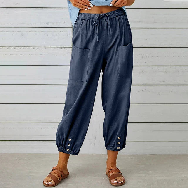 Daniele - Ultra Light Summer Trousers of Premium Quality