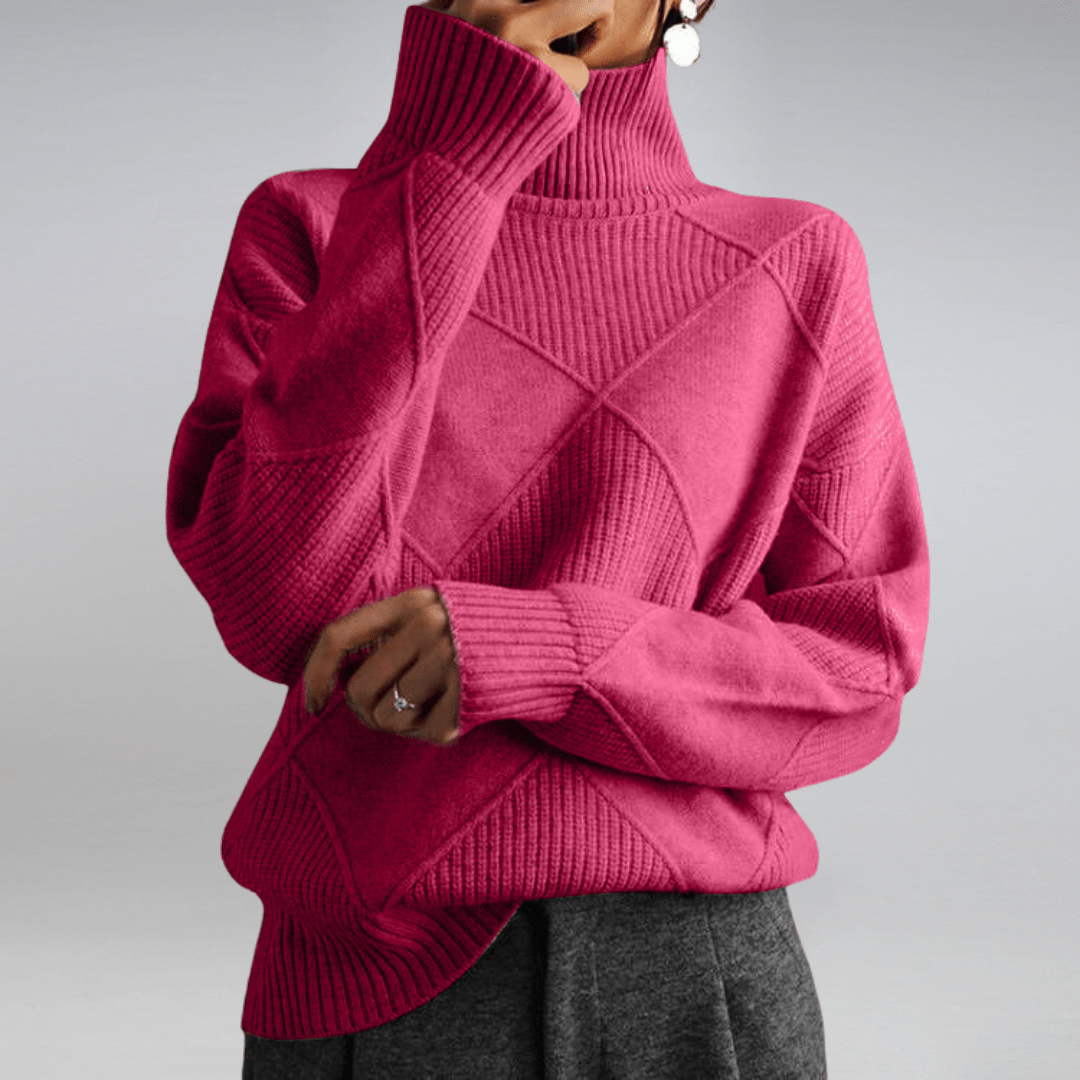 Joanne - Comfortable and Elegant Soft Turtleneck Sweater