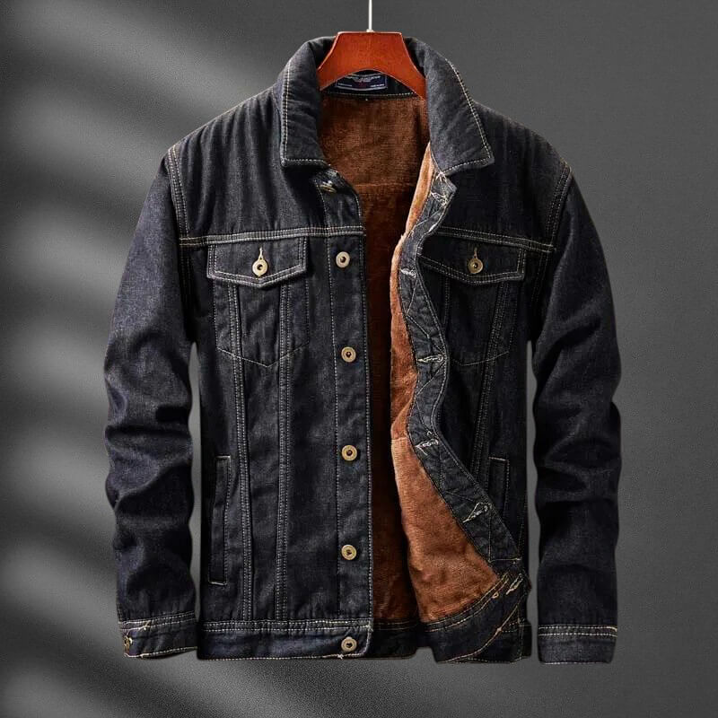 Organic Jean Jacket Grayson - Sustainable Elegance and Exceptional Comfort