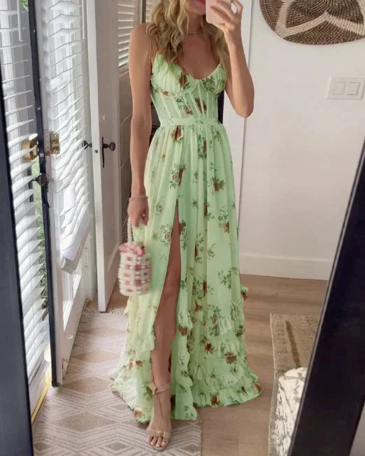 Floral Print Midi Dress