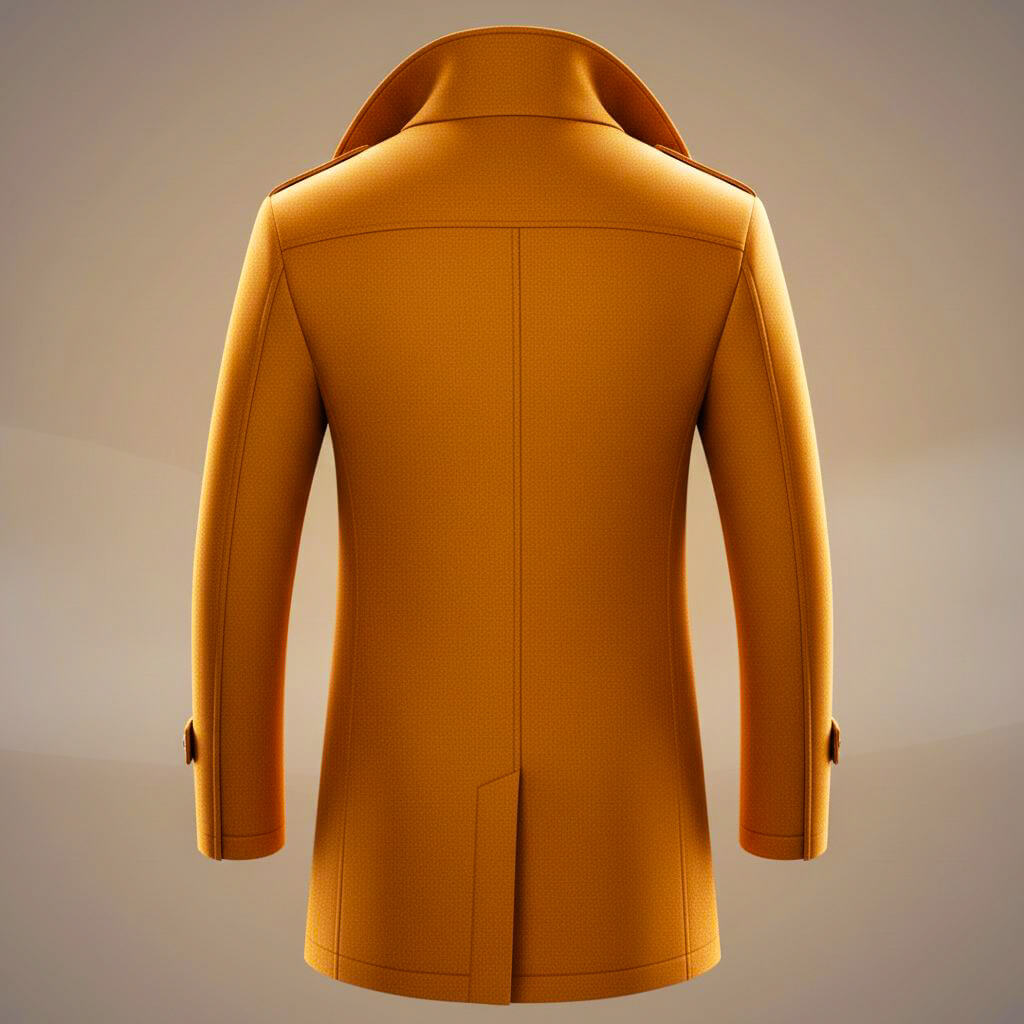 Kensworth Legacy Luxe Virgin Wool Coat for Elegant Warmth