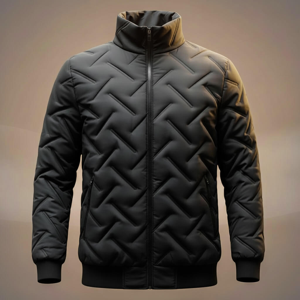 Grant men's quilted down vest for extra warmth and style