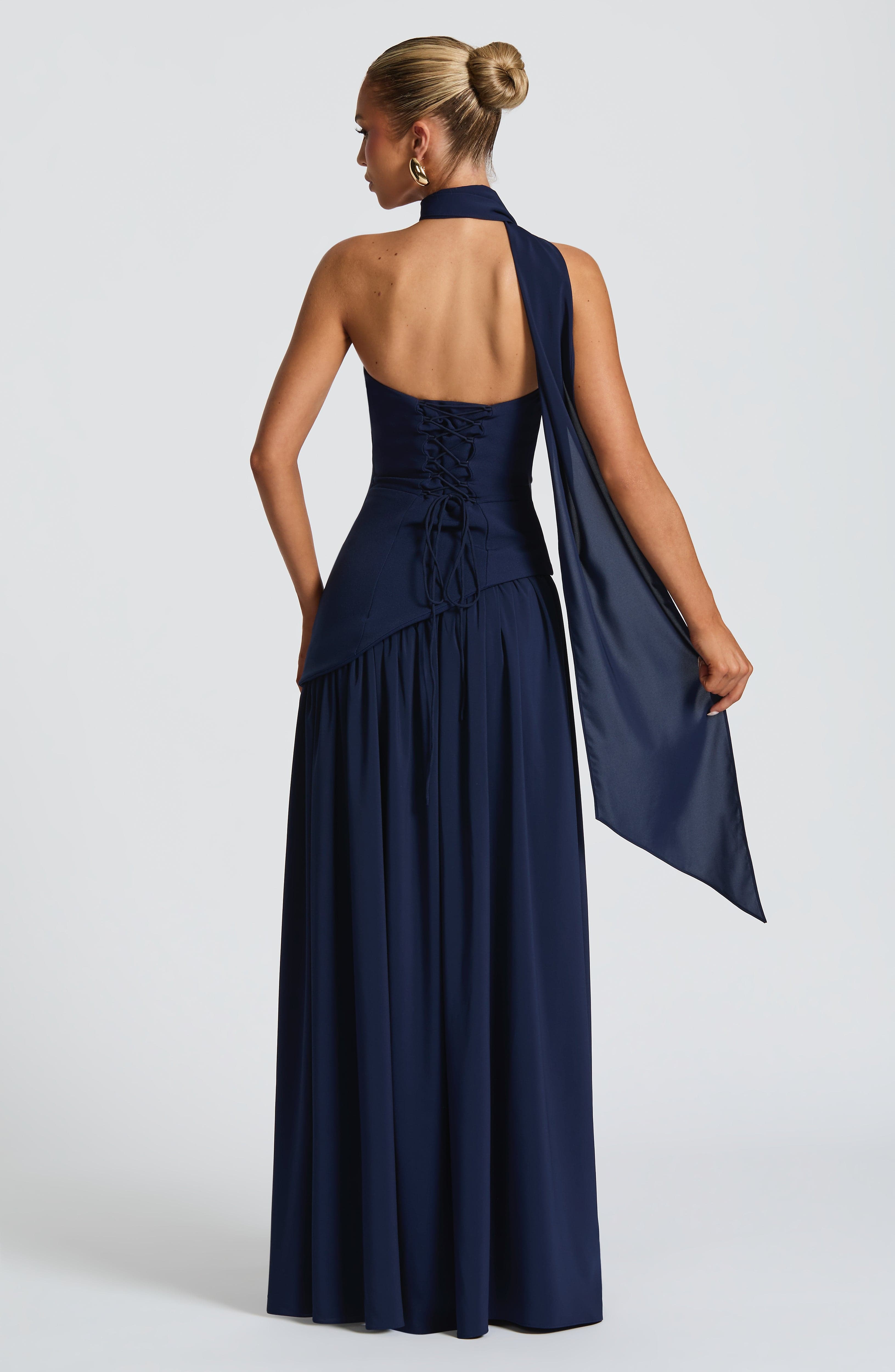 Premium Chic Slit Maxi Dress