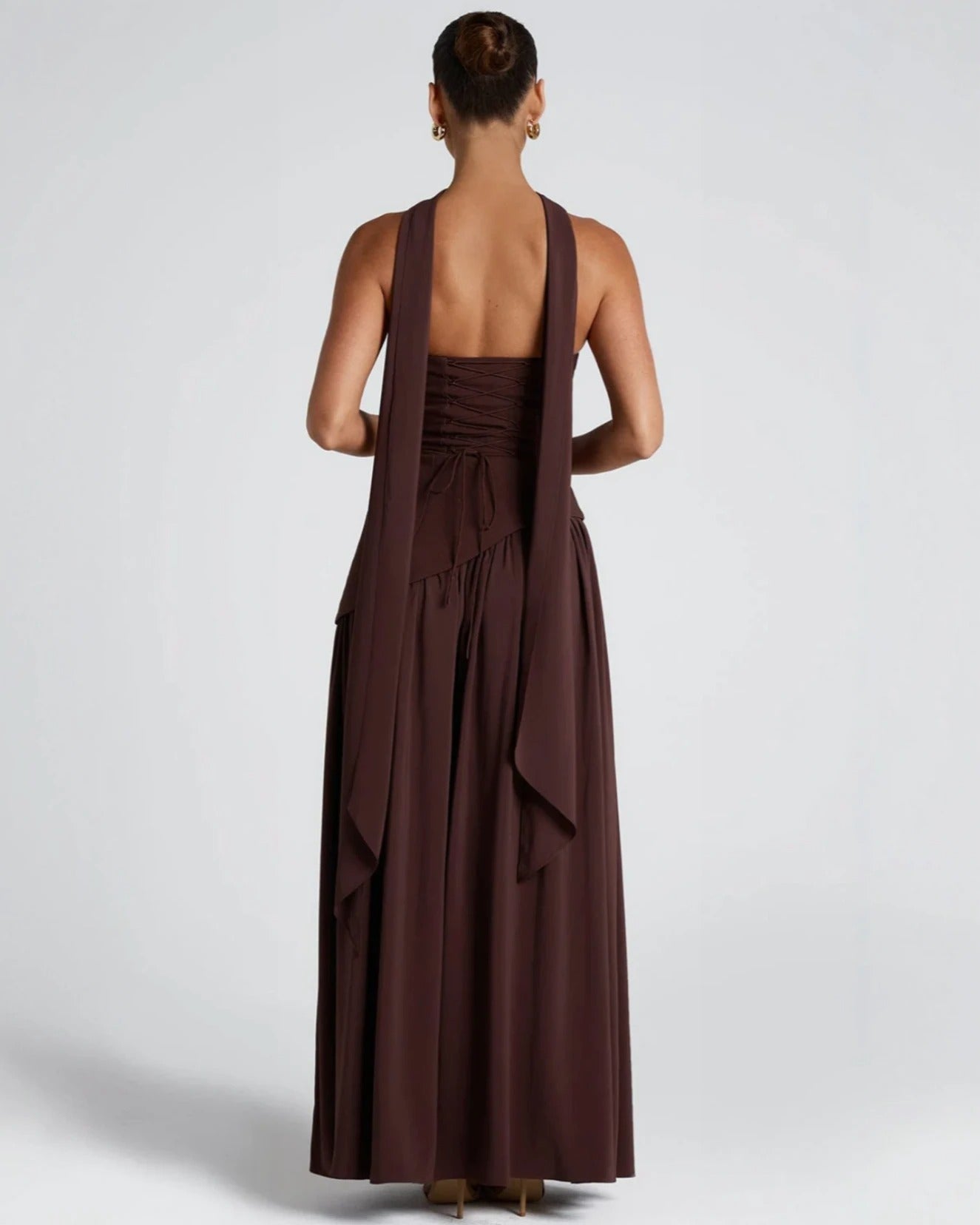 Premium Chic Slit Maxi Dress