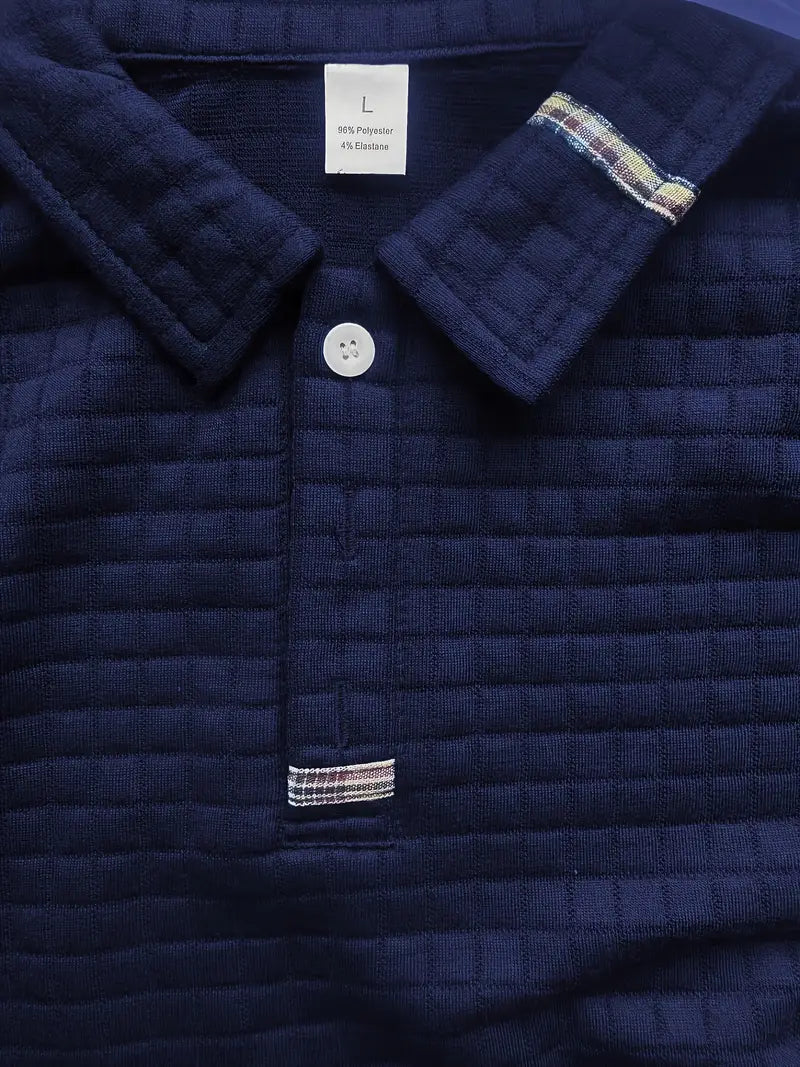 Aaron Polo Shirt with Convenient Sleeve Pocket | Amorci