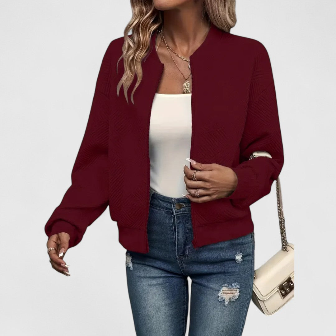 Sophia - Women's Lightweight Casual Zip-up Jacket for Comfort and Style