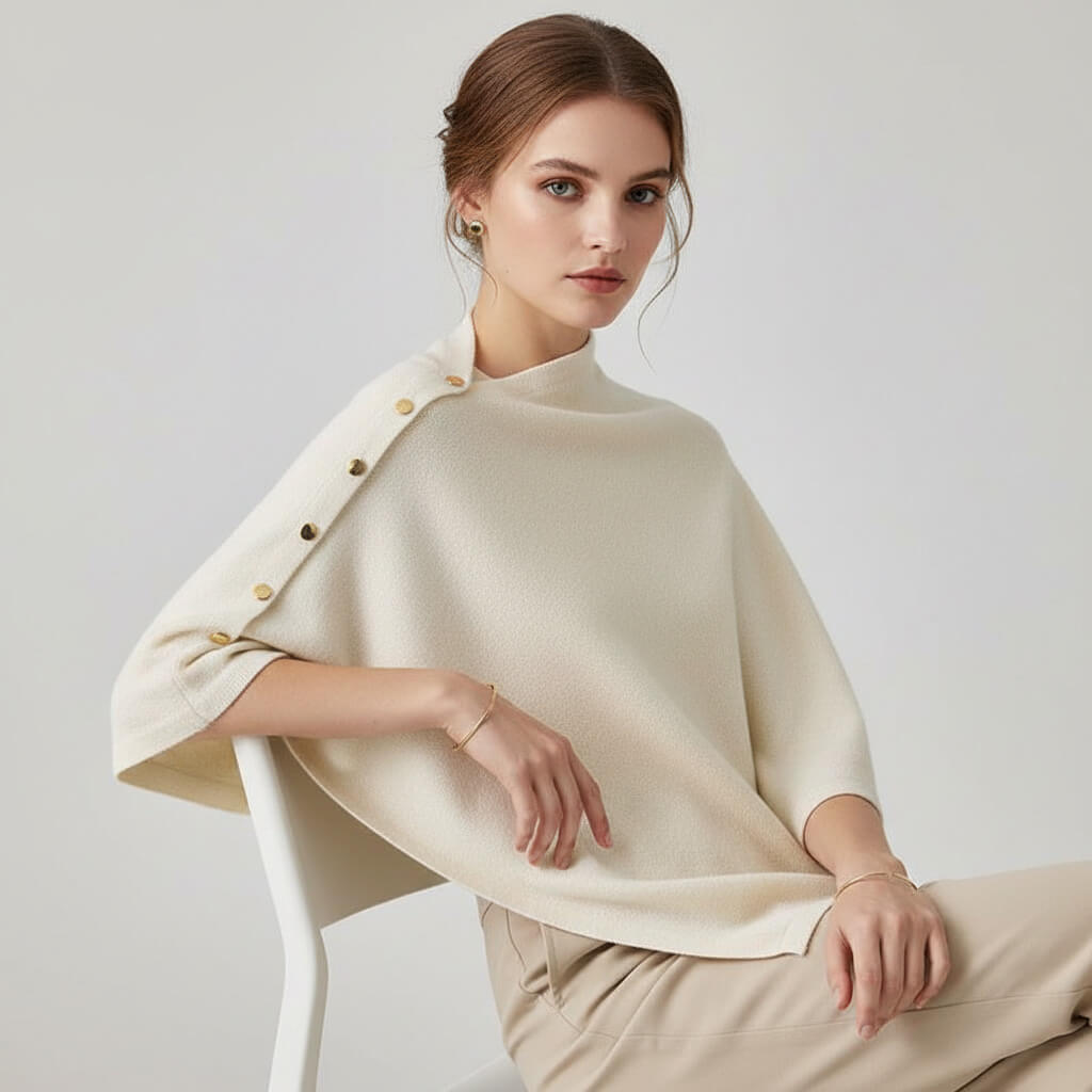 Elena Luxe Merino Scarf – Elegant and Soft Companion for Every Occasion