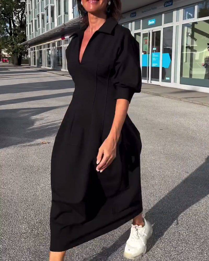 Effortlessly Comfortable Long Dress