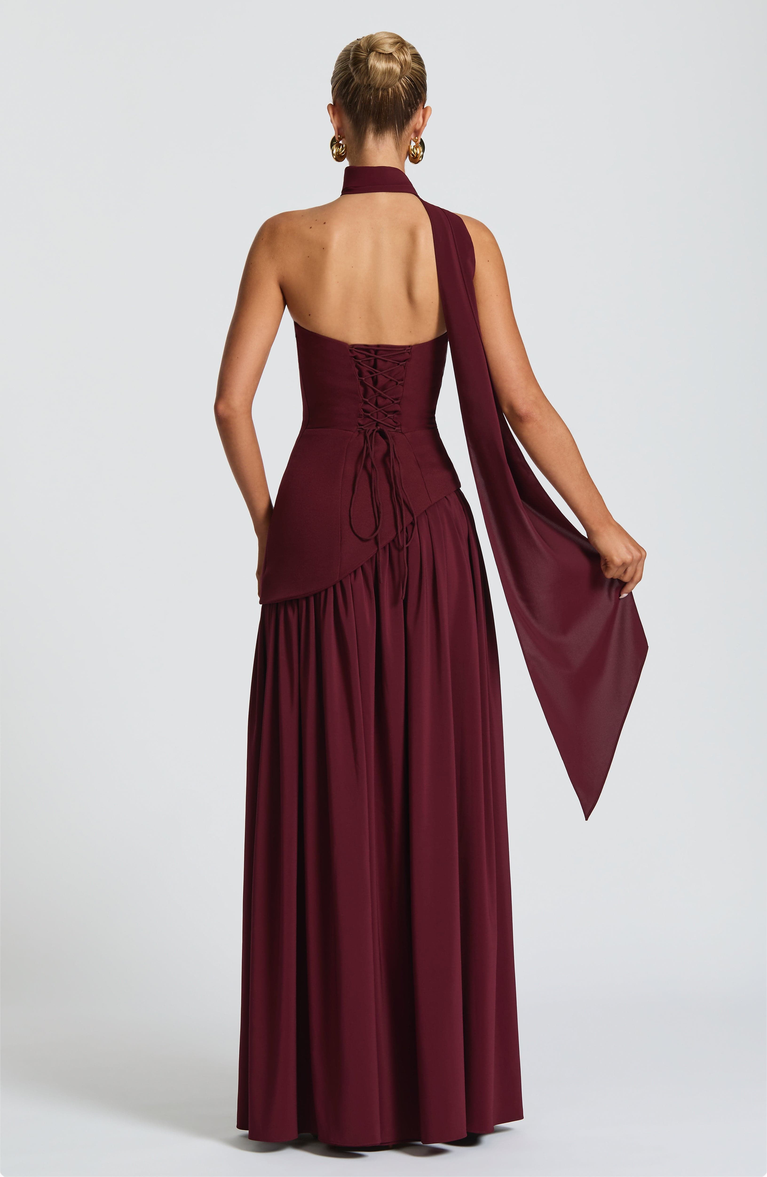 Premium Chic Slit Maxi Dress