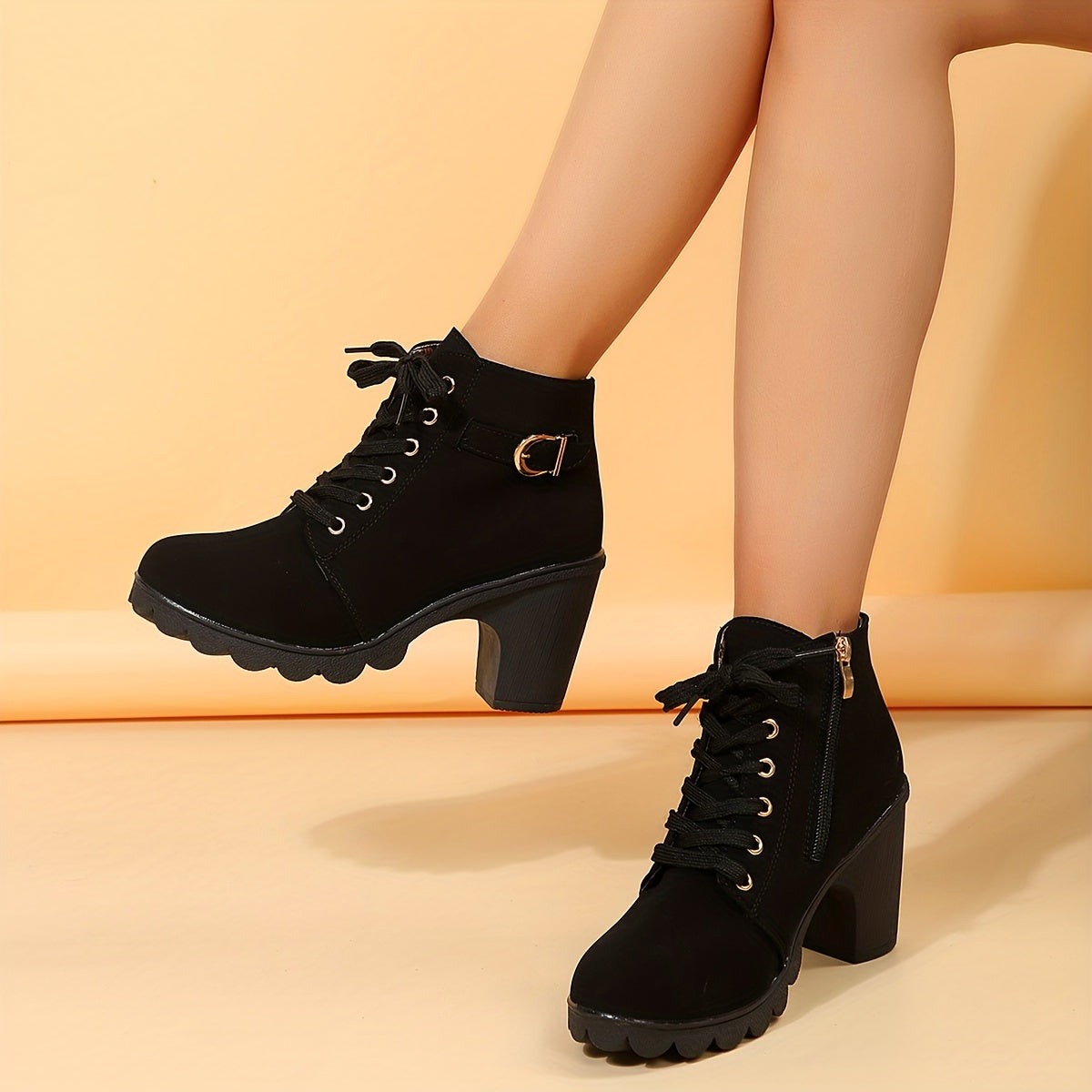 Aria - Comfortable Orthopedic Boots with Heels for Optimal Support