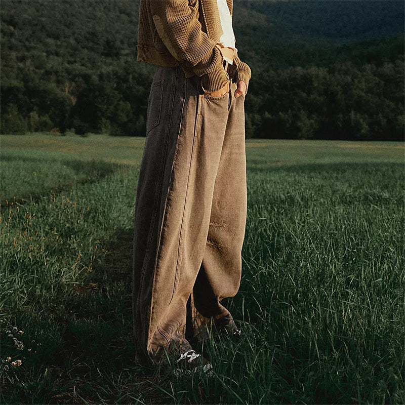 VEZIRA – Wide-leg trendy jeans with an elegant loose cut