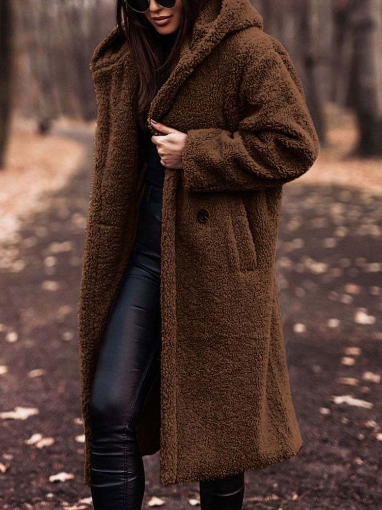 Evelyn | Elegant Long Quilted Coat