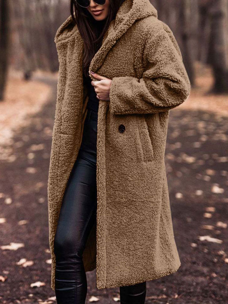 Evelyn | Elegant Long Quilted Coat