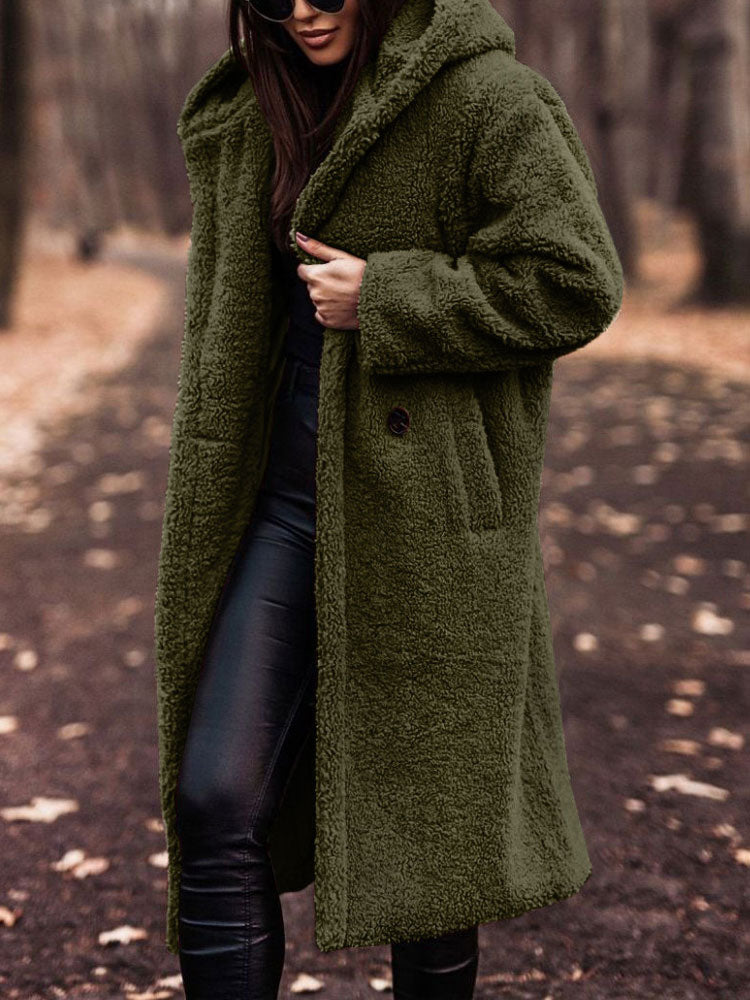 Evelyn | Elegant Long Quilted Coat