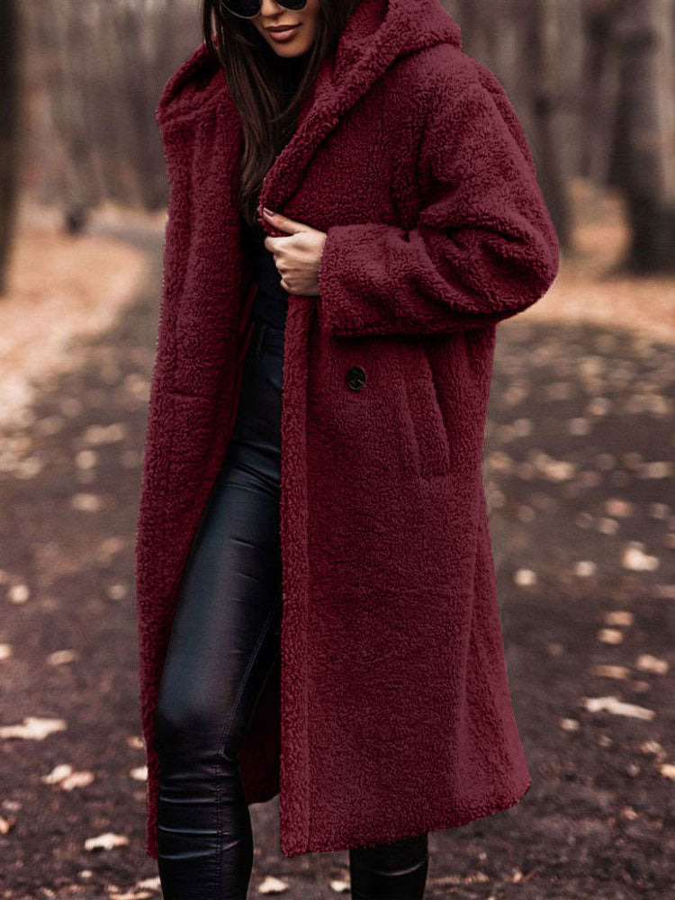 Evelyn | Elegant Long Quilted Coat