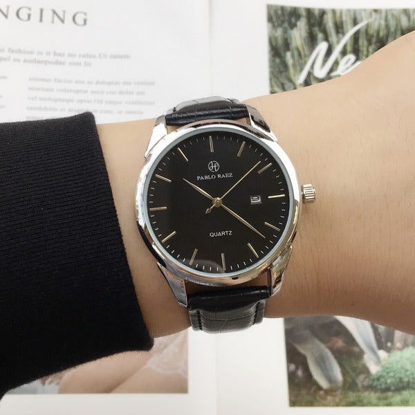 Lifestyle Essential Leather Watch Bracelet for a Sophisticated Style