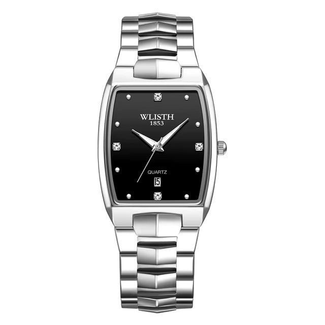 Elegant Square Design Quartz Couple Watch