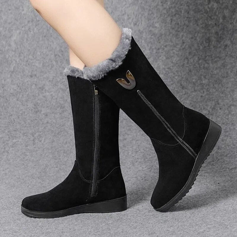 Chic Flat Boots for Women — Effortless Everyday Style for Casual Outings and Winter Wear
