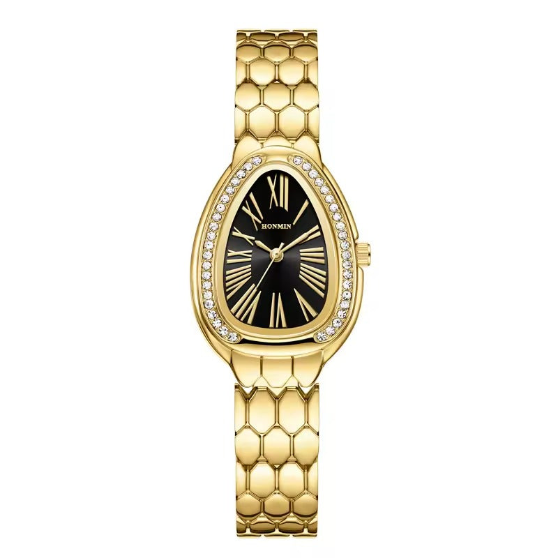 Fashion Snake Stone Watch