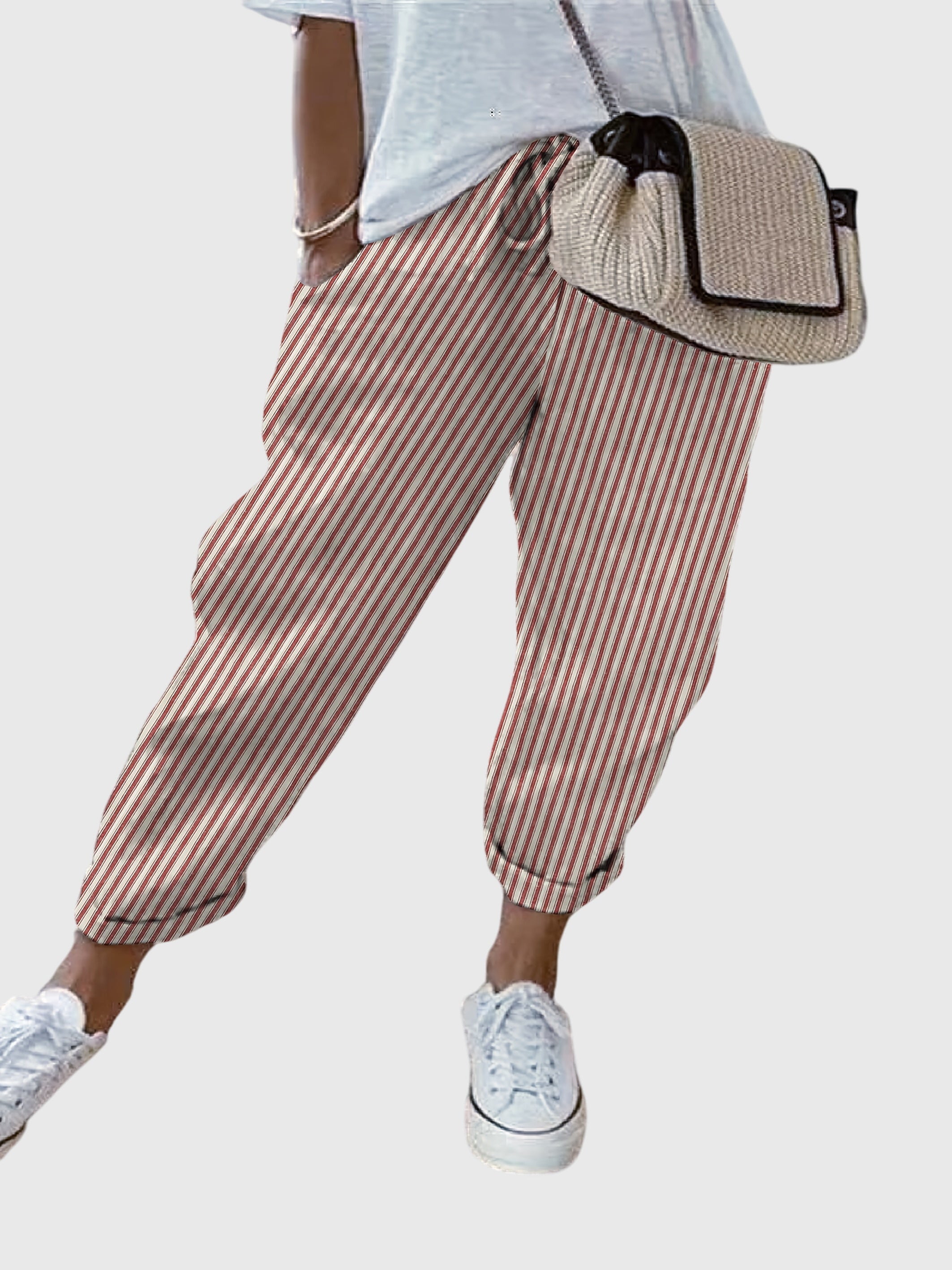 Amelia - Elegant Striped Pants for a Chic and Comfortable Style