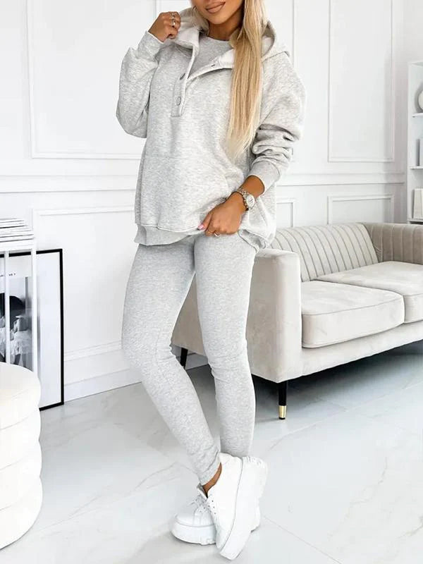 Cozy, Casual 3-Piece Sweatshirt Set for Everyday Comfort