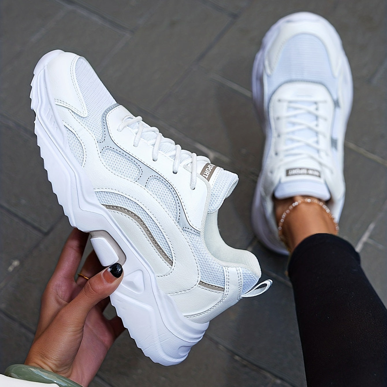 Thalia – Trendy Platform Sneakers with a Bold, Chunky Sole