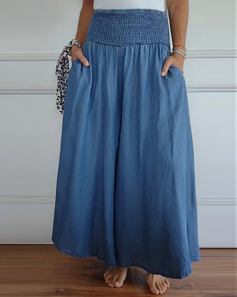 Reina - Super comfortable wide-leg pants