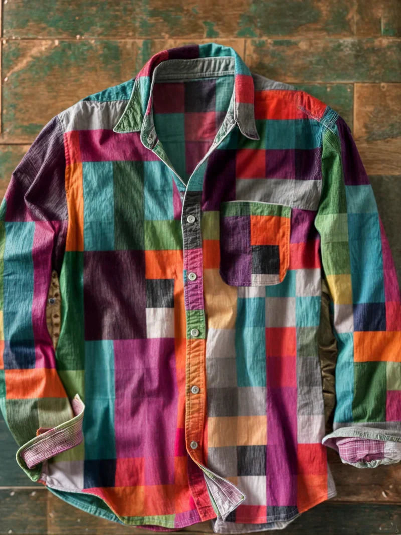 Timeless Elegant blouse with a handy pocket for an effortless, stylish look