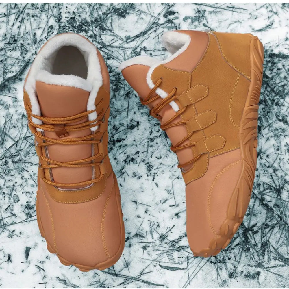 Men's Warm Boots for Barefoot Walking - Modern and Comfortable Winter Choice