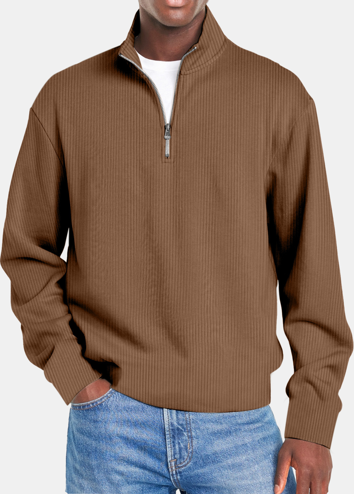 Winson Waffle Half-Zip Shirt - Stylish Comfort and Casual Elegance