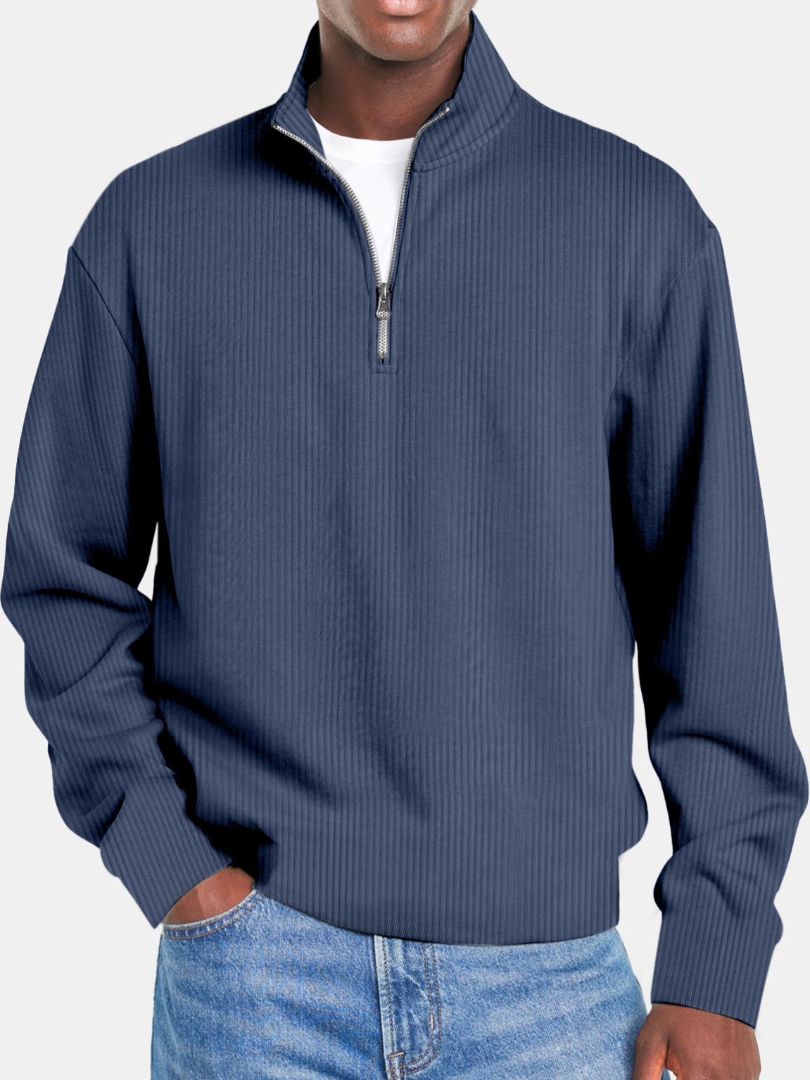Winson Waffle Half-Zip Shirt - Stylish Comfort and Casual Elegance