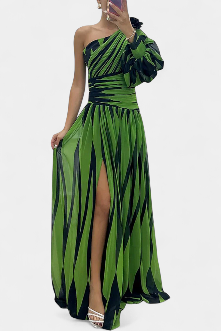 Aubryzah Elegant Maxi Dress — Sophisticated, Flowy Silhouette