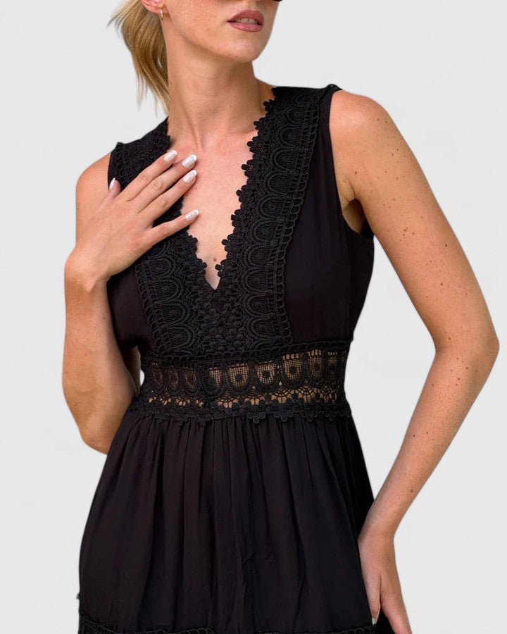 Alena | Sophisticated Midi Dress for Effortless Elegance