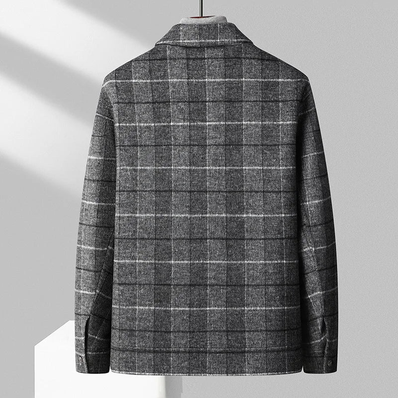 Cayson Men's Checked Jacket - Stylish and Comfortable