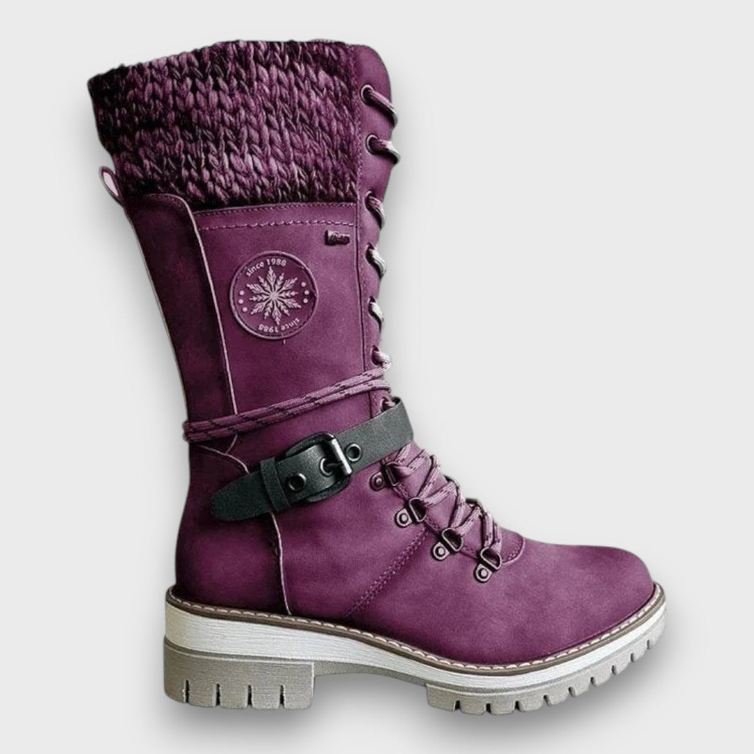Shantal Lace-Up Boots - Sleek, Everyday Style