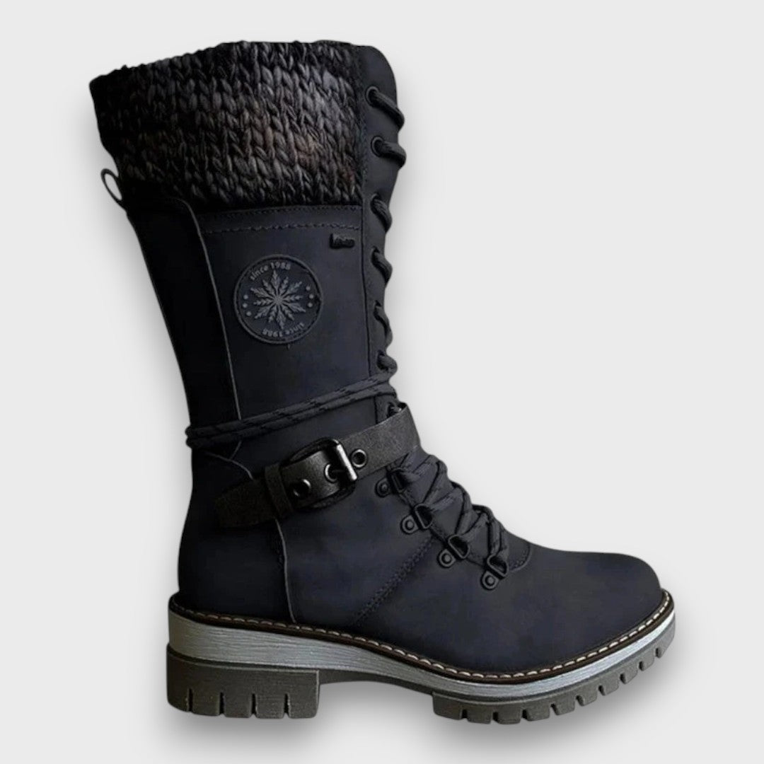 Shantal Lace-Up Boots - Sleek, Everyday Style