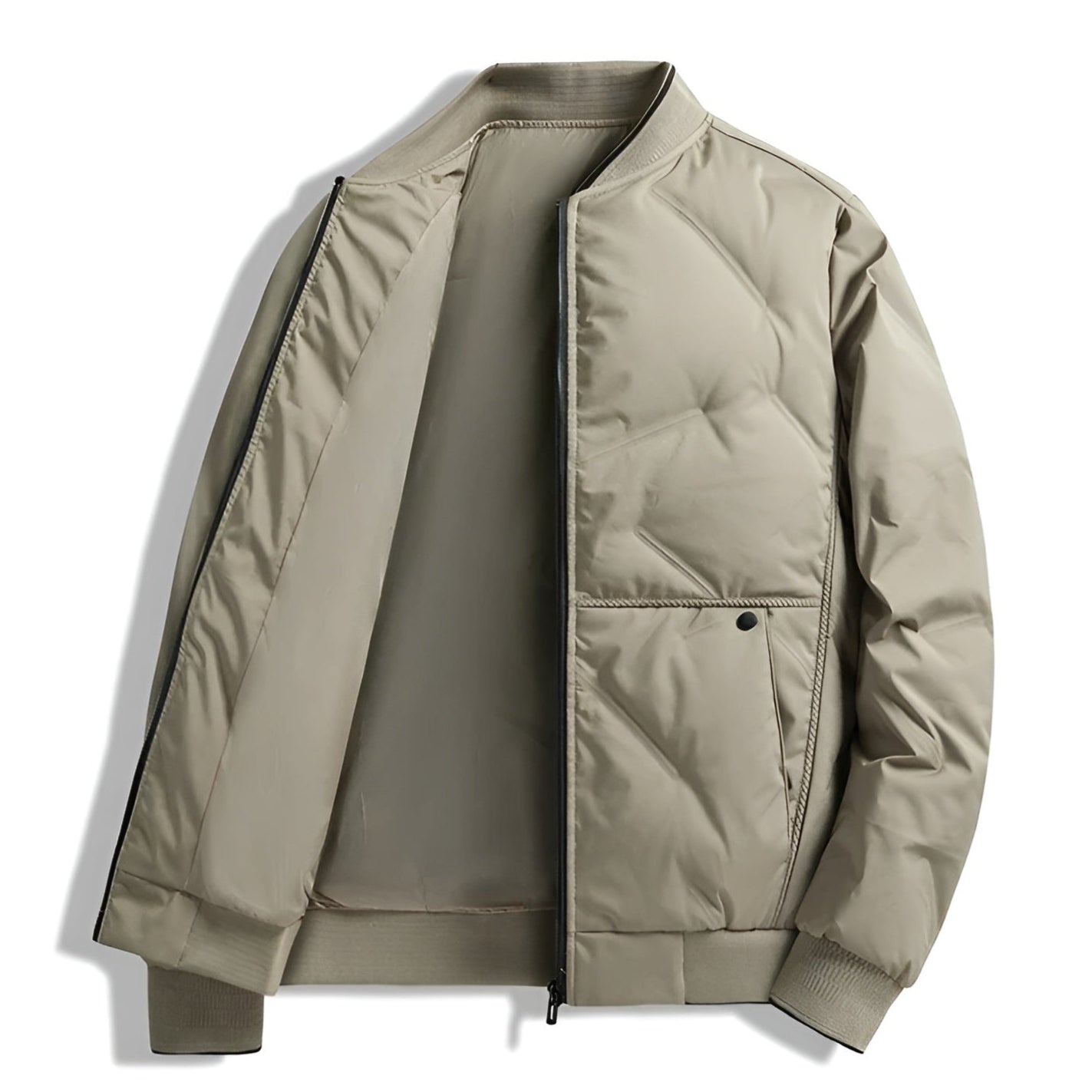 Elegant Urban Jacket with Shell Face