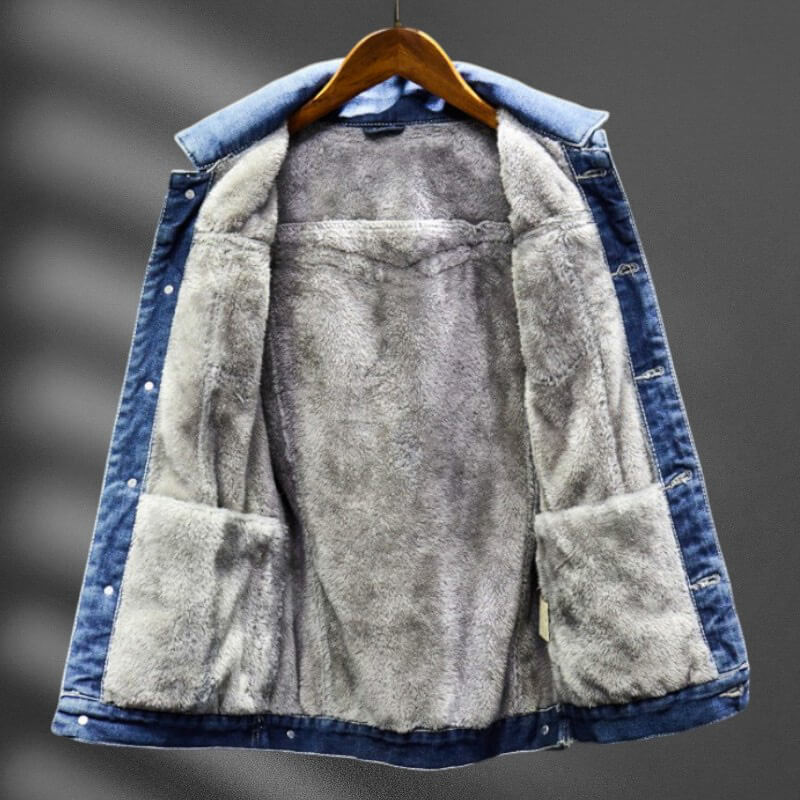 Organic Jean Jacket Grayson - Sustainable Elegance and Exceptional Comfort