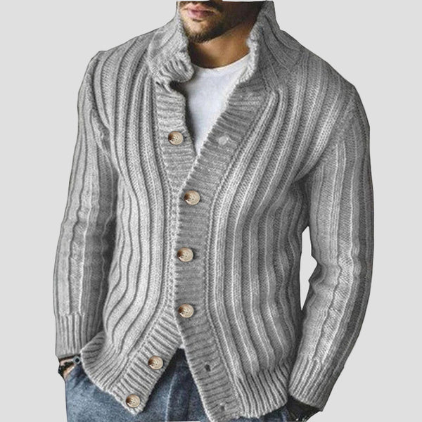 Zachary | Premium Single-Breasted Knit Cardigan