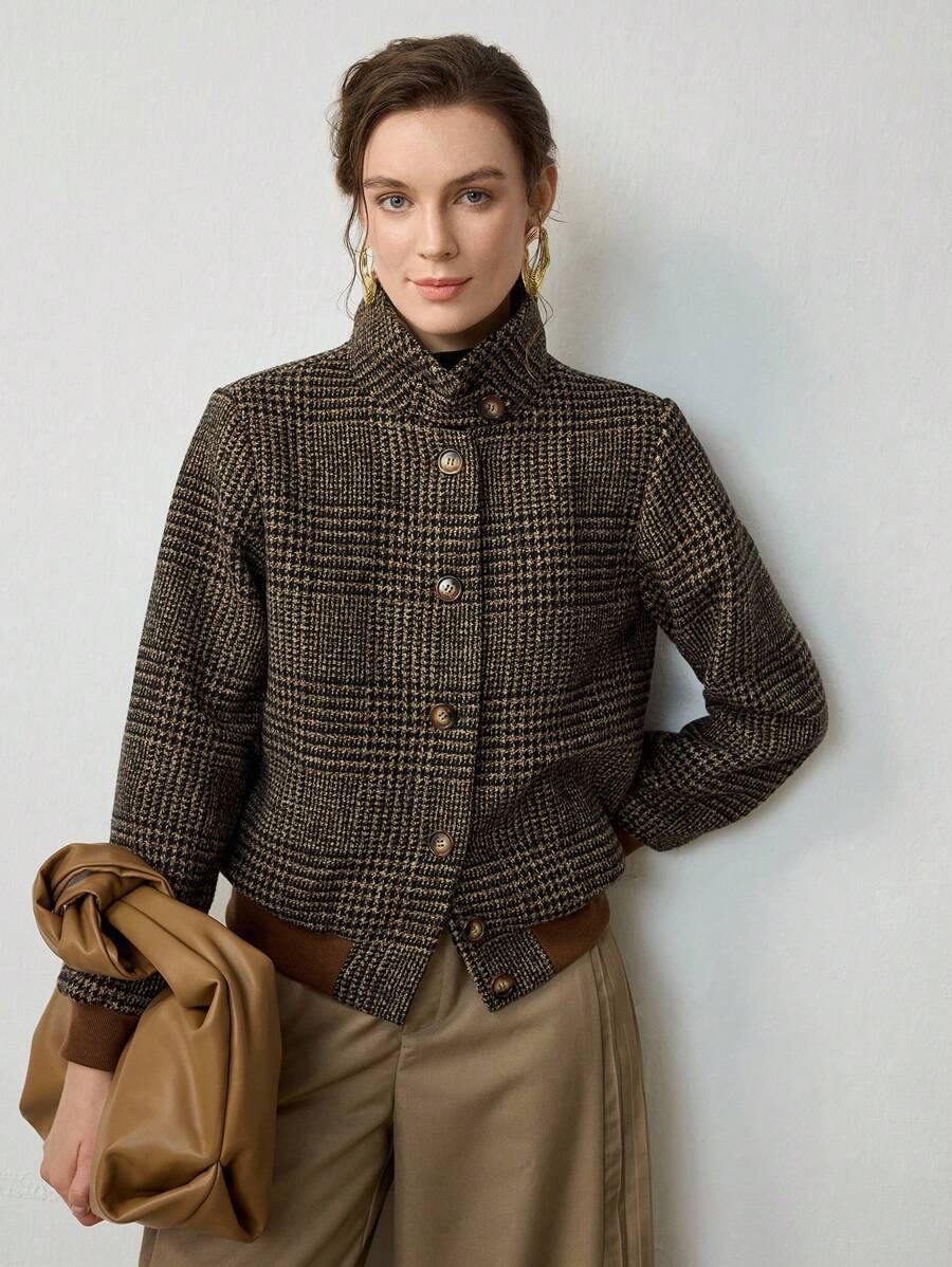 Timeless Blythe Cropped Tweed Jacket — Effortlessly Chic