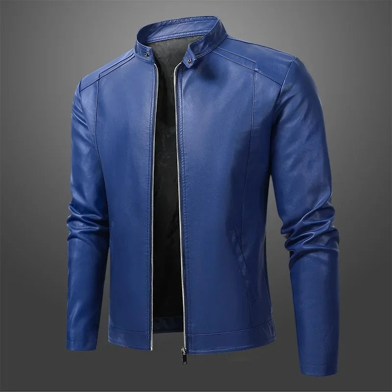 Elegant Biker Jacket - Bold and Refined Style