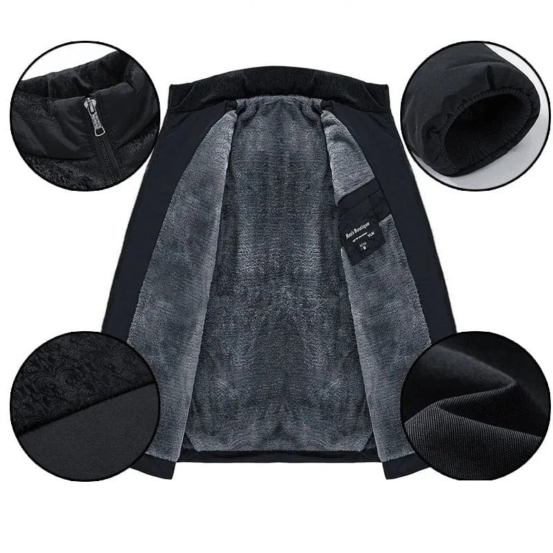 Sleek Padded Winter Coat for Cold Weather