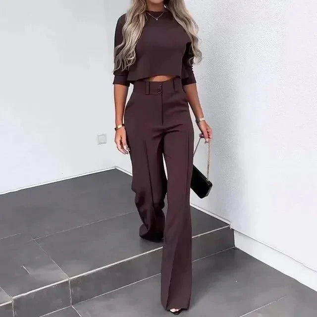 Kayla | Elegant Set for Women with Modern Top and Coordinated Pants