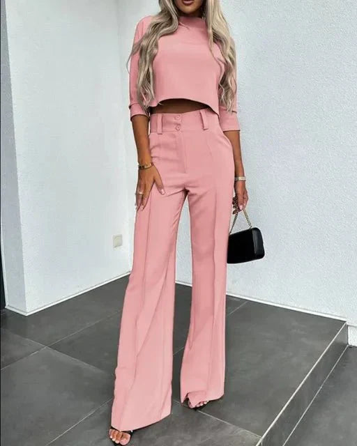 Kayla | Elegant Set for Women with Modern Top and Coordinated Pants