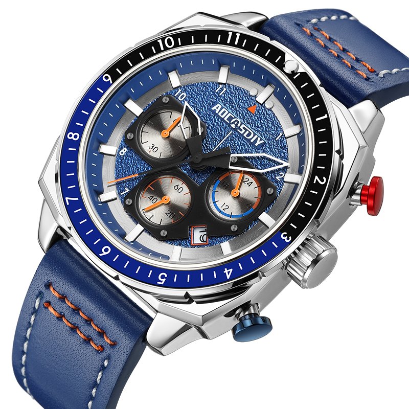 Luxury Sport Quartz Chronograph Watch