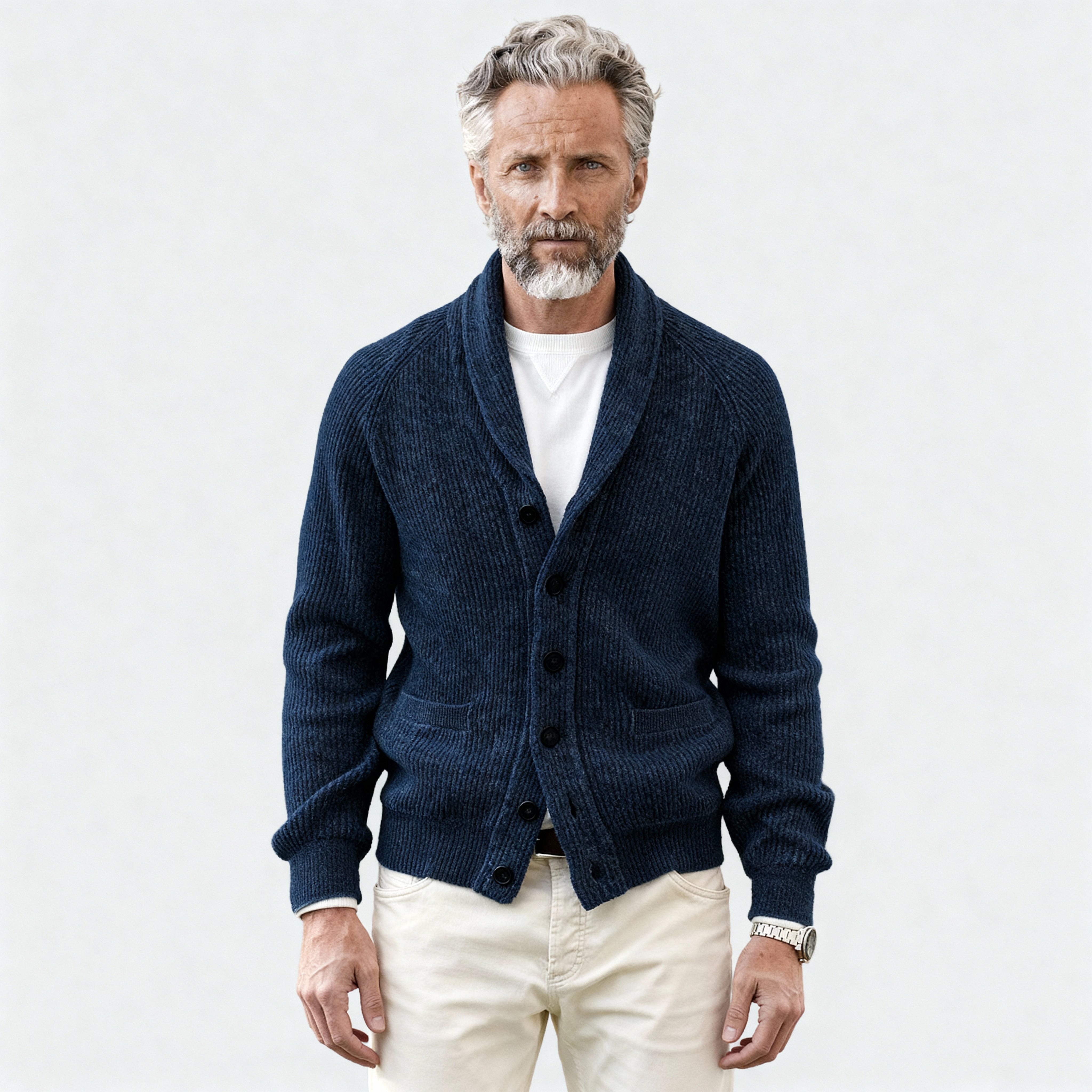 Henry | Men's Cardigan Sweater - Cozy, Timeless Style