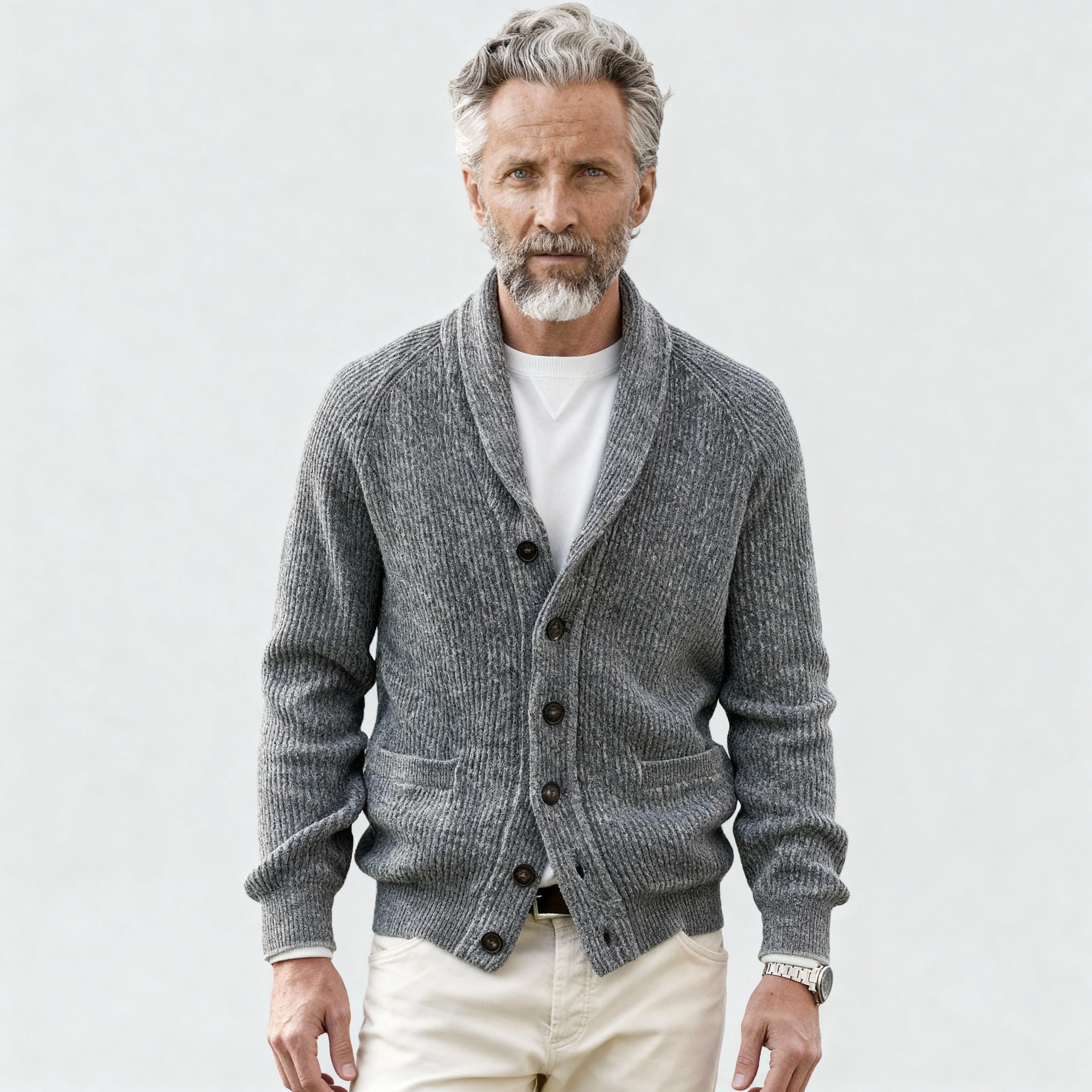 Henry | Men's Cardigan Sweater - Cozy, Timeless Style